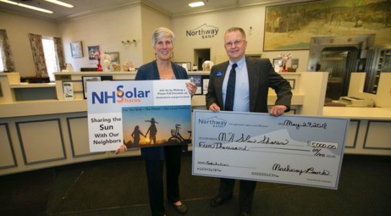 Northway Bank Joins NH Solar Shares as a Business Sponsor