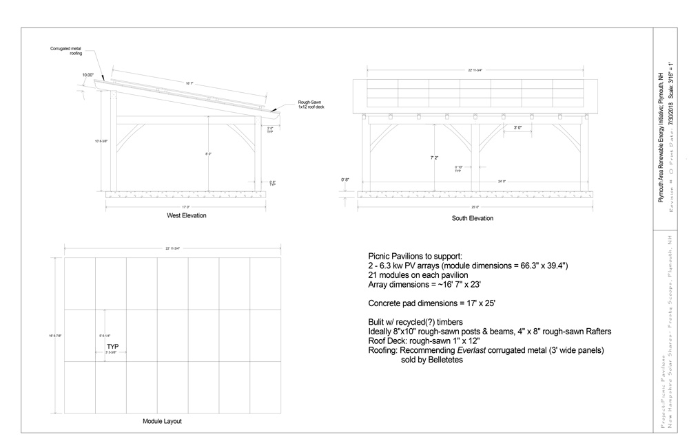 NH Solar Shares reveals solar pavilion design