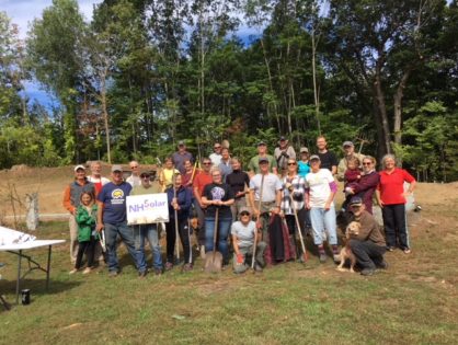 NH Solar Shares Equinox Extravaganza Volunteer Work Day a Big Success