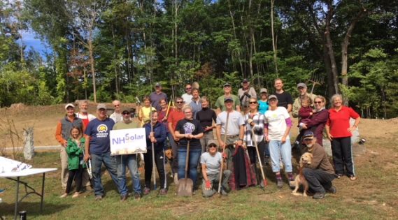 NH Solar Shares Equinox Extravaganza Volunteer Work Day a Big Success